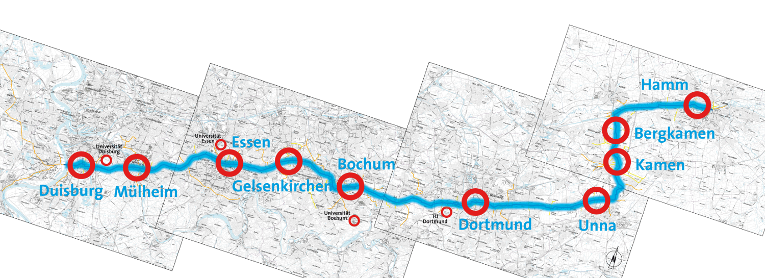 RS1: 100 km Radschnellweg quer durchs Ruhrgebiet » turngreen